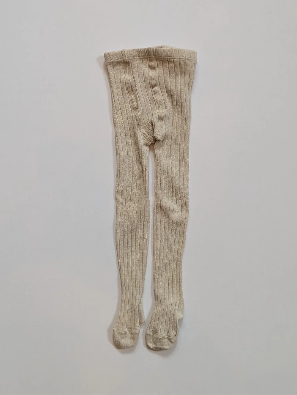 Condor Ribbed Tights Linen 2